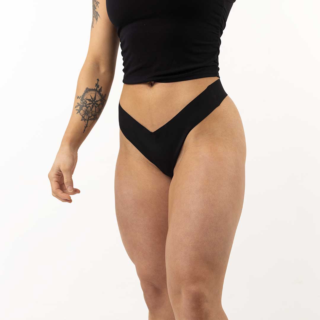 Black Seamless Underwear