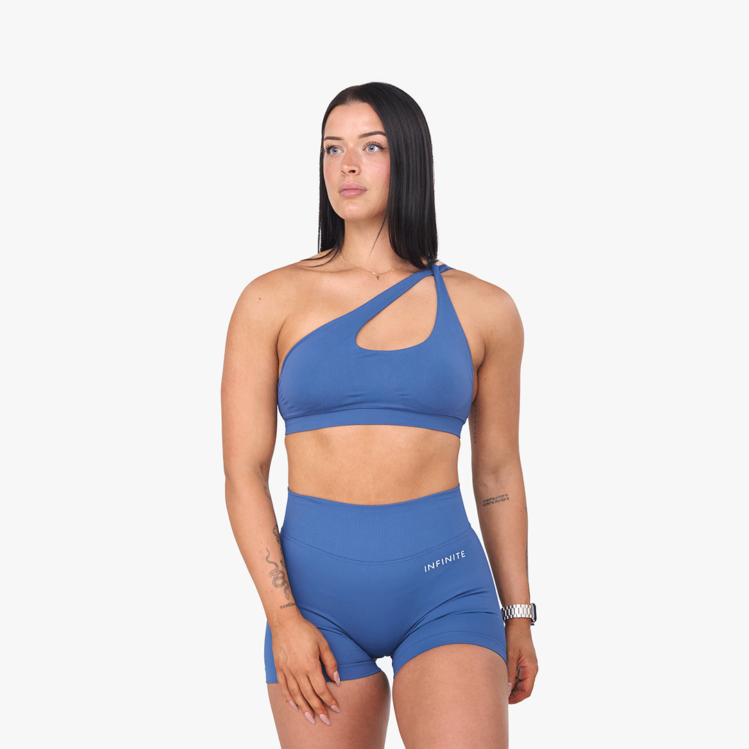 Allure Navy Sports Bra