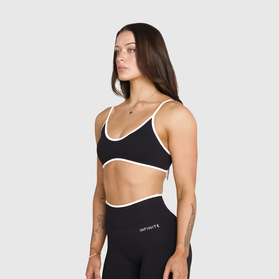 Form Black Sports Bra