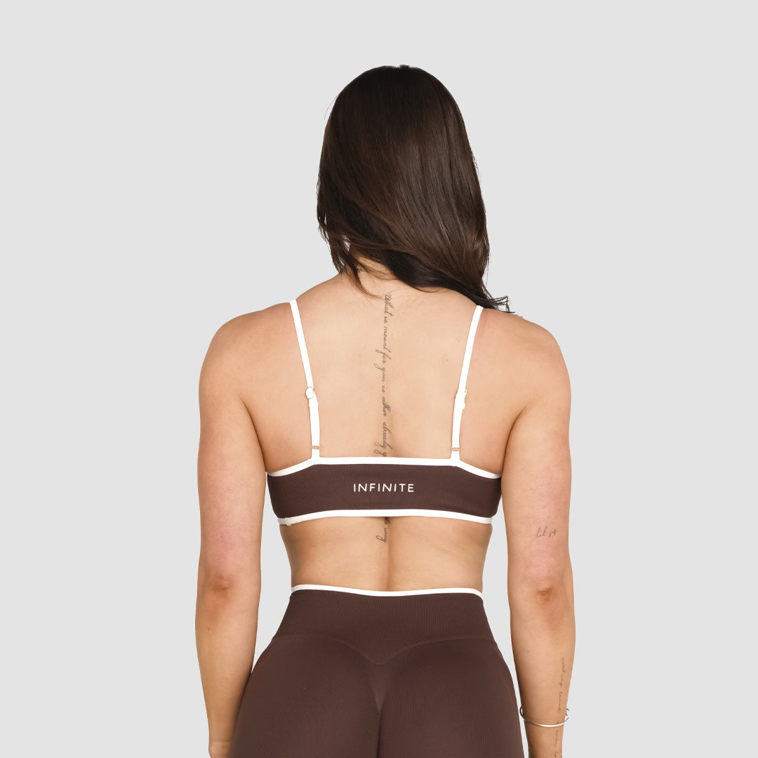 Form Brown Sports Bra