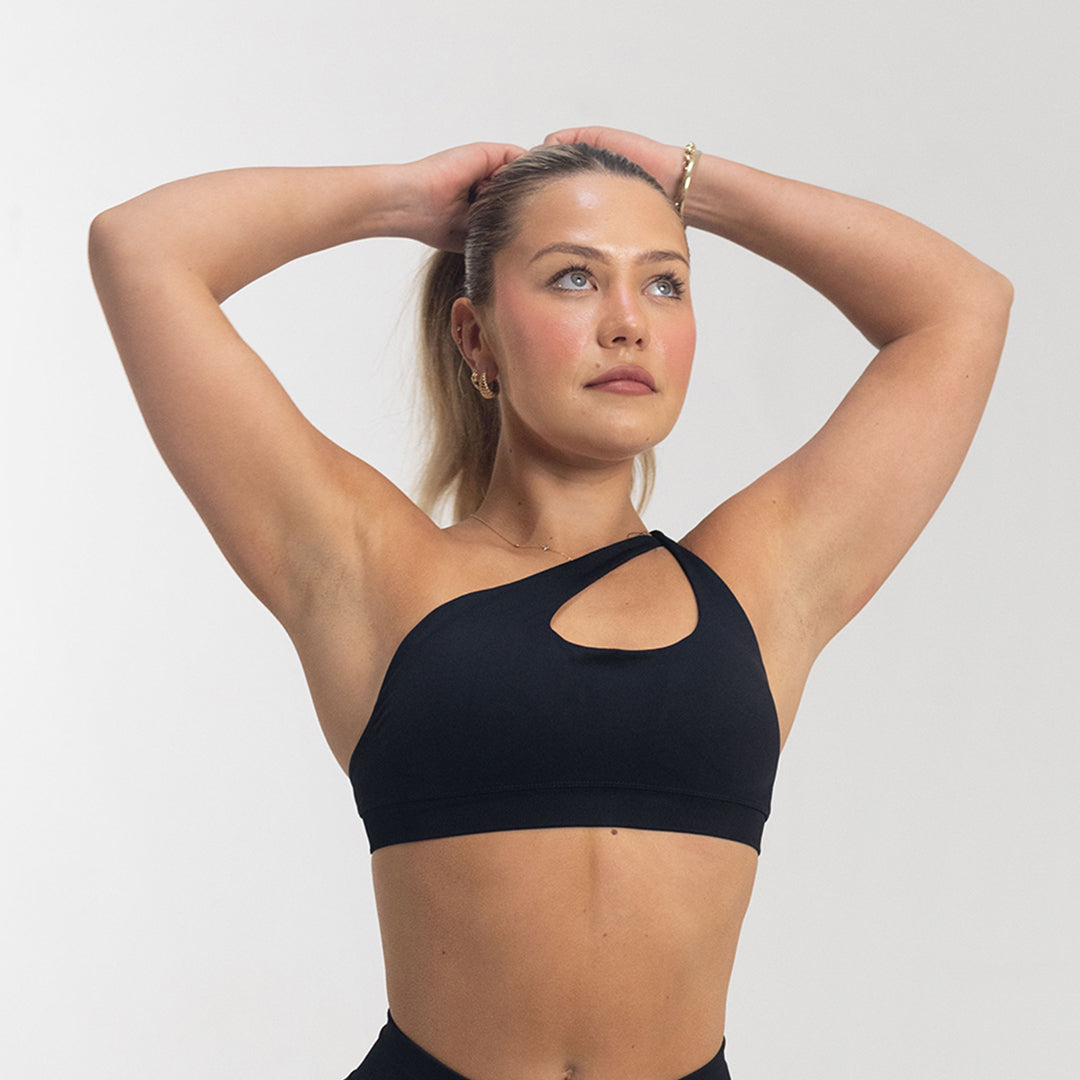 Allure Black Sports Bra