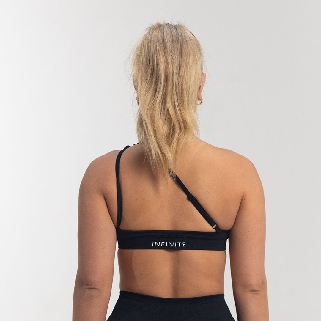 Allure Black Sports Bra