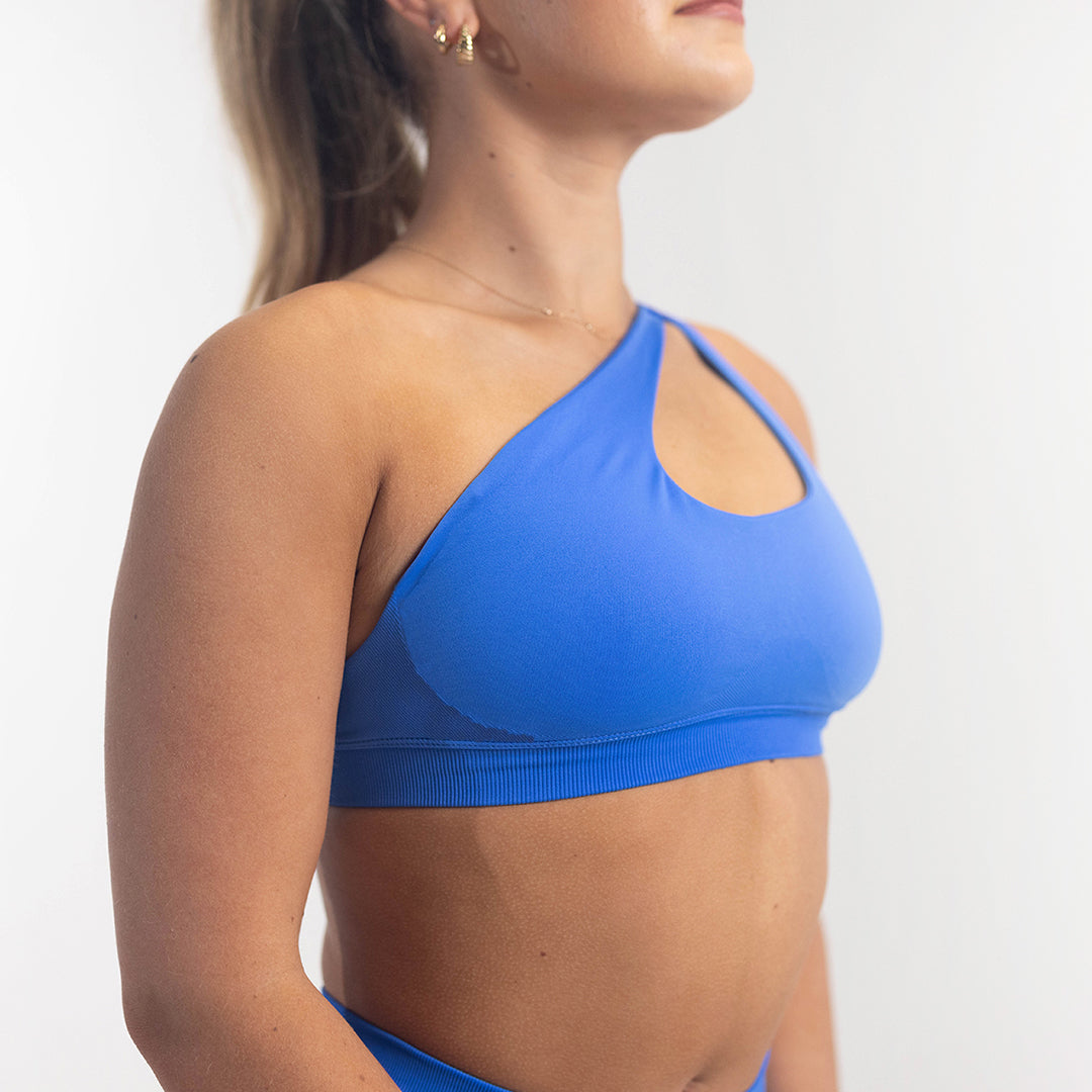 Allure Blue Sports Bra