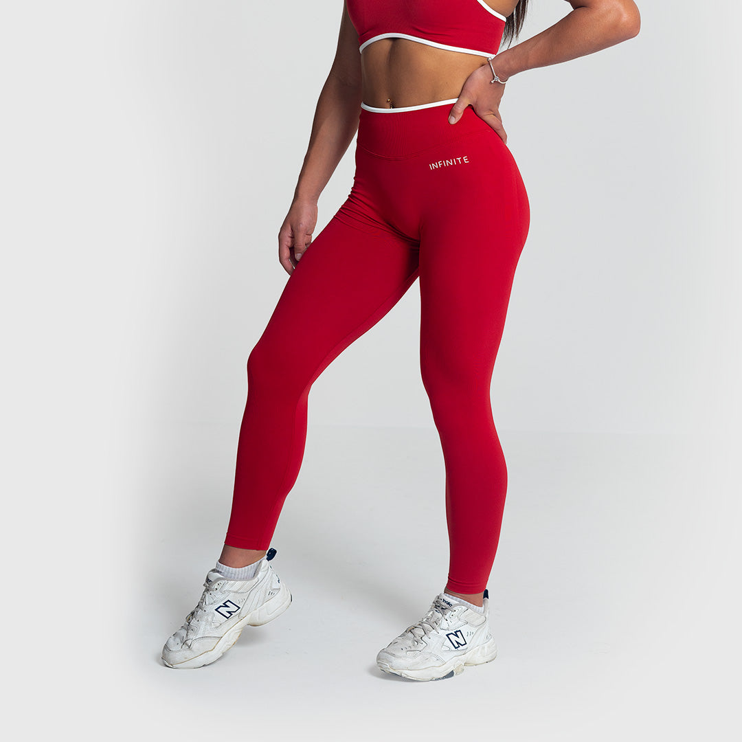 Form Red Leggings